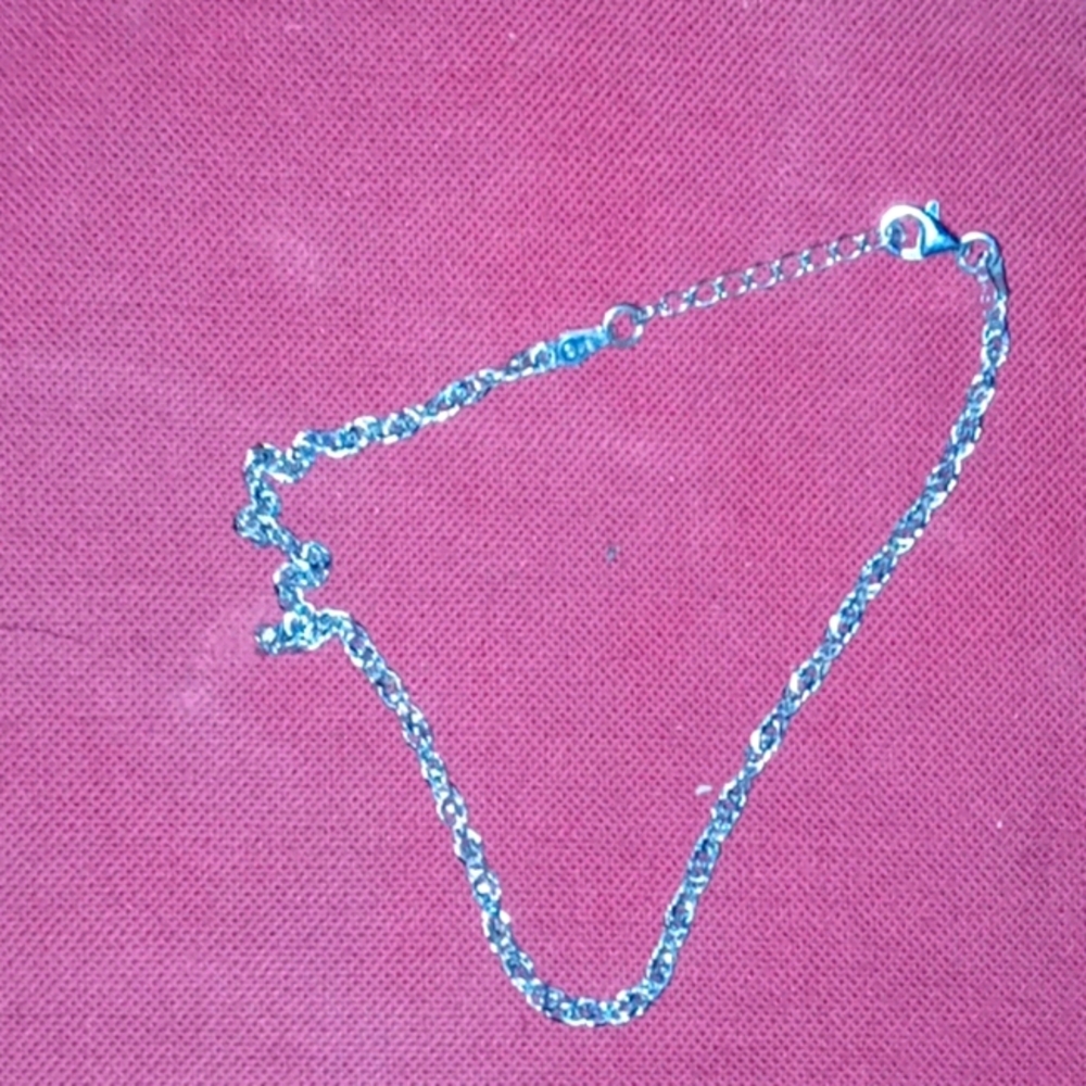 Sterling Silver 925 Anklet